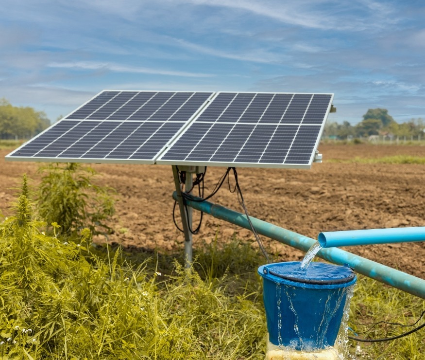 Techclustron - Blog - How Solar Water Pumps Are Changing Farming in India