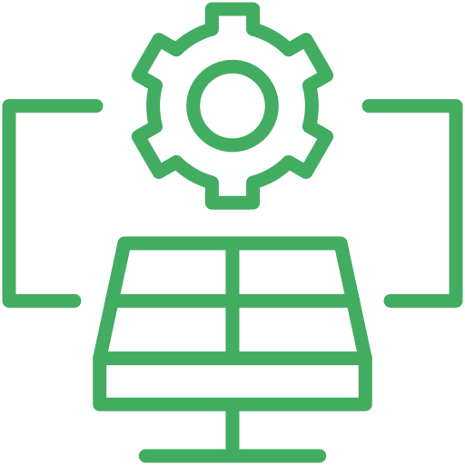 Techclustron - Services - On-Grid and Off-Grid Solar - How We Do It - Panel Setup
